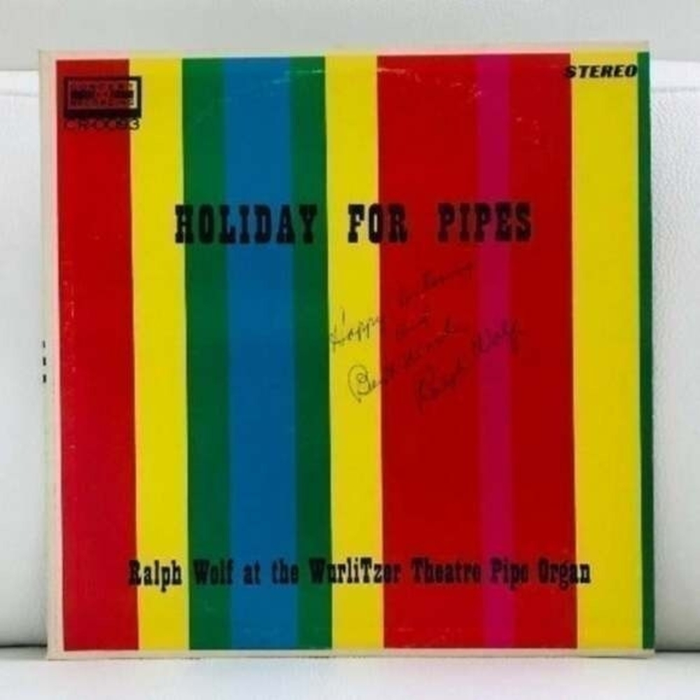 LP Ralph Wolf - Holiday For Pipes Vinyl Record